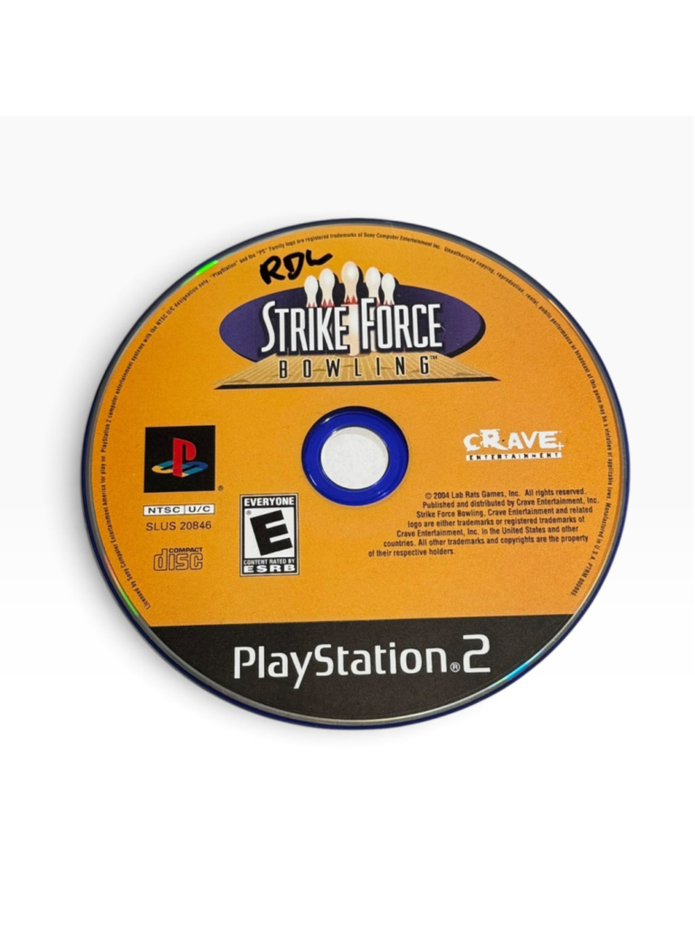 Strike Force Bowling PlayStation 2 Video Game Ps2 Y2k 2004